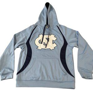UNC Tar Heels Blue Threads Hoodie Men's Medium North Carolina Blue Sweatshirt